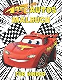 95 Autos Malbuch für Kinder: Spezielle Autos Malbuch für Kinder und Erw