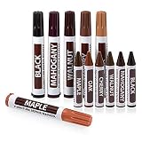 Markierstift, langlebig, für Holzmöbel, zum Ausbessern von Möbeln, einfaches Lackieren (Set)