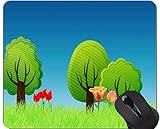 Mausunterlage personalisiert, Planeten-Themen-Gummimausunterlag