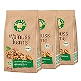 3x CLASEN BIO Walnusskerne naturbelassen, ohne Schale - 150 g