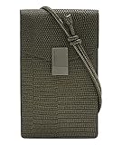 Liebeskind Berlin FLARE Lizard Mobile Pouch, tea leaf, Onesize (HxBxT 18.5cm x11.6cm x3.0cm)