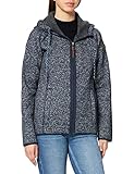 Schöffel Damen Fleece Hoody Aberdeen2 Fleecejacke, Blau (navy blazer), 46