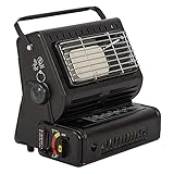 2 in 1 Tragbare Gasheizung und Gaskocher, Zeltheizung für Outdoor und Innenbereich, Wohnwagen mobile Heizung, Camping Heizung, Gasheizer, Gasstrahler, Campingheizer, Mini Gasheizung, ohne Gask