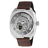 Briston Streamliner Skeleton Automatic Brushed Steel Case / Silver D