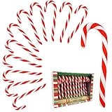 Cepewa Zuckerstange Candy Baumschmuck Christbaumdeko Weihnachtsdeko 12er S