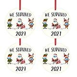 FEIZAO Frohe Weihnachten Anhänger Weihnachtsdeko Holz Weihnachtsanhänger Basteln Weihnachtsschmuck 2021 Hängende Charms DIY Anhängerweihnachtsdeko Holzanhänger Christbaumanhänger Geschenkanhäng