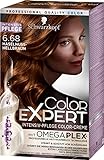 Schwarzkopf Color Expert Intensiv-Pflege Color-Creme 6.68 Haselnuss-Hellbraun, 3er Pack (3 x 167 ml)