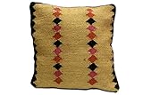 ORNAMENT Kelim-Kissenhülle 40x40cm Handgewebt Kilim Kissen Orient Modern Teppich Rug Patchwork