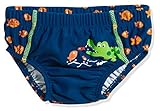 Playshoes UV-Schutz Windelhose Krokodil Schwimmwindel, Blau (Marine 11), 86/92