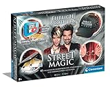 Clementoni 59049 Ehrlich Brothers Street Magic, Zauberkasten für Kinder ab 8 Jahren, magisches Equipment für 40 verblüffende Zaubertricks, inkl. 3D Erklärvideos, ideal als Geschenk