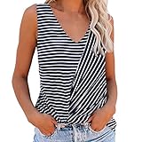 Damen Tank Top Crop Tops Ärmellos Bluse Bauchfrei Oberteile Basic Kurzarm Camisole Unterhemden Vests Tee Kurz Sexy Sommer Tshirt Oberteile Tunika Top Hemdbluse Patchwork Top