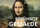 Postkarten-Set Berühmte Gemälde: 20 Kunstpostkarten aus hochwertigem Karton. ca. € 0,25 p