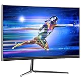 LC-POWER LC-M24-FHD-165-C 59,94 cm (24 Zoll) 165Hz Full HD Curved Monitor (1ms, HDMI,Adaptive Sync, VA, 1920 x 1080, verstellbar),schwarz/