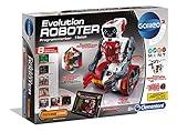 Clementoni 52261 59031 Galileo Science – Evolution Roboter, Robotik für kleine Ingenieure, Einstieg in die Elektronik, High-Tech für Schulkinder, Spielzeug für Kinder ab 8 J