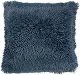 Dutch Decor flauschig Kissen, Polyester, Polyester, smaragdgrün, 45 x 45 x 15
