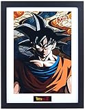 Dragonball Z Poster im Rahmen Son Goku 45 x 34