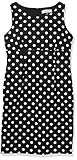 Kasper Damen Polka Dot Printed Scuba Crepe Empire Gesäumtes Kleid - - 46