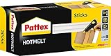 Pattex 113913 Hotmelt Sticks / Heißklebesticks zum Nachfüllen von Pattex Heißklebepistolen / 1 Packung (1 kg) mit 50 Pattex Hotmelt Sticks, Ø 11