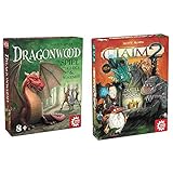 Game Factory 646213 Dragonwood, EIN Spiel voll Glück und Wagemut, Kartenspiel für Freunde und Familie, für Kinder ab 8 Jahren & Claim 2, Stichspiel, Game Factory