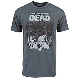 Herren The Walking Dead Herd T Shirt Holzkohle Small - Chest 34-36in G