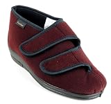 Fischer Damen Dora Hohe Hausschuhe, Rot (Bordo), 38 EU