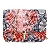 Dorical Messenger/Damen Mädchen kleine Umhängetasche Frauen Ausgehtasche Kupplungen Crossbody Taschen Schultertasche Handtasche Kunstleder Vintage Design Geschenk für Valentinstag (One Size, Z1-Rot)