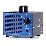 AIRTHEREAL MA5000 5.000mg/Std. Kommerzieller Ozongenerator Geruchskiller, Ozon Luftreiniger Ozongerät Ozonisator mit Timer für Zimmer, Rauch, Autos und Haustiere, Metall, B