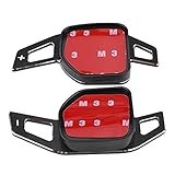 Auto Lenkräder Schaltpaddel,1 Paar Auto Extensions Aluminium Alloy Lenkräder Schaltwippen für A1 A3 A4 A6 A7 A8 Q5 Q7