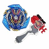 Beyblades Gyro Burst Kreise l Set 4D Kampfkreise l Kreise l Model l Metall Masters Speed Mit Burst Kindertag,Weihnachten, Geburtstag - 1 X Burst Top + 1 X Burst Gyro Launcher + Hände schü