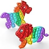 Bdwing Push Bubble Sensory Fidget Spielzeug, (Pferd und Löwe)
