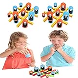 (Big Eat Small) Tic-Tac-Toe-Spiel Gedächtnisfähigkeiten und strategisches Denken Brettspiele Eltern-Kind-Früherziehung Spielzeug, interaktive Desktop-Neuheit Spielzeug