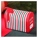 wantanshopping Geschenkboxen Weihnachtsgeschenkbox Candy Box Handwerk Eisen Aufbewahrungsbox Organizer Blechbox Weihnachten Ornamente for, Geburtstag, Urlaub Geschenkbox (Color : D)