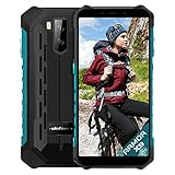 Ulefone Armor X9 Pro Outdoor Smartphone ohne Vertrag 5.5 Zoll HD+ 64GB/4GB RAM 256GB Erweiterbar Octo-Core 5000mAh Akku, 13MP+2MP Kamera Android 11 Dual SIM Handy-NFC/OTG/GPS-Grü