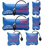 Wanyi 6 Stücke Montagekissen Luftkissen Pneumatikspanner Montagehilfe ir Wedge Pump UP Spreizkissen Fenstermontage Belastung bis 300 kg für die Tür Fenster Installation und Auto-Rep