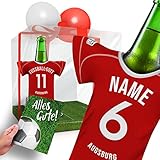 Mein Trikotkühler | Das PERSONALISIERBARE Männergeschenk für echte Augsburg-Fans | Stylisches Geschenk Ehe-Mann Freund Vater Geburtstag | Getränkekühler by my