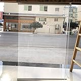 Rollos Innenfenster ＆ Tür Wasserdichtes Durchsichtiges Rollo, Transparentes PVC-Rollo Aus Kunststoff 80/90/100/120/140 cm Breit (Size : 100×120cm)