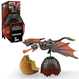 Mega Construx GMN99 - Probuilder Game of Thrones Drachenei Drogon inkl. Drache zum Zusammenbauen, wiederverschließbares Ei, originalgetreues Bauerlebnis, Bauset für Kinder und Sammler ab 16 J