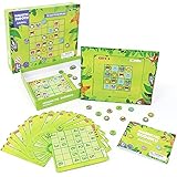 Akokie Magnettafel Kinder Puzzle Spielzeug Tiere Motorikspielzeug Mathematik Logisches Gedächtnis Vorschule Lernen Spielzeug Geschenk für Kinder ab 4 5 6 Jahren Mädchen Jung