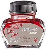 Pelikan 301036 Tintenglas Brillant Tinte 4001, 30 ml, 1 Stück,