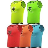 German Wear Leibchen Trainingsleibchen Markierungshemd Kinder Erwachsene Fussball Handball Hocky Rugby Basketball Volleyball Baseball Training, Farbe:Gelb, Bibs:Senior (L)