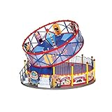 Lemax - Round up - Animiertes verrücktes Karussell mit Sound - 27,50cmx17cmx29cm - 4,5V / Adapter - Carnival - Weihnachtsw