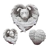 Putdigei Gedenkstatue, Engel für Hunde, Geschenk für Haustiere, mit handgefertigtem Kunstharz, schlafender Hund, Ornament für den H