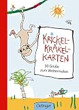 Krickel-Krakel-Karten: 30 Grüße zum W