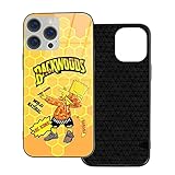 Luxus iPhone 12 Mini Hülle mit Soft TPU Kratzfest Schutzfolie Rückseite Anime Woods Support Case Clear Tempered Case für iPhone 12 M