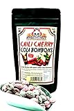 Chili Cherry Cola Bonbons - Cola trifft Kirsche & Chili - mega scharf - 200g - Hotskala: 9