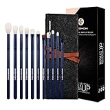 Lidschatten-Pinsel-Sets, 11-teilige, essentielle vegane Make-up-Pinsel-Sets, handwerkliche Augen-Make-up-Pinsel Enthält einen Mischpinsel und einen Lidschattenp