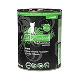 catz finefood Purrrr Pferd Monoprotein Katzenfutter nass N° 123, für ernährungssensible Katzen, 70% Fleischanteil, 6 x 400g D