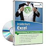 Excel Insiderkurs - Powertraining für Fortgeschrittene | Lernen Sie Schritt für Schritt Diagramme, Pivot, Formeln und Funktionen [optimierte Anleitungen für Excel 2019, 2016, 2013 und 2010] [1 Nutzer-Lizenz]