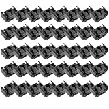 Anladia 40 Stueck Bremsleitung Bremsschlauch Bremsschlaeuche Clip Klammer Halter 2 Fach Klammern 4,75 Haltefeder Schwarz (40) E