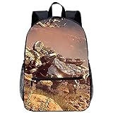 BAOYIHAI 3D-gedruckte Schultaschen Jugend Schule Rucksack Horizon Zero Dawn Unisex Schultasche Rucksack Freizeit Schulausflug Größe: 45x30x15 cm/17 Zoll Büchertaschen für Jug